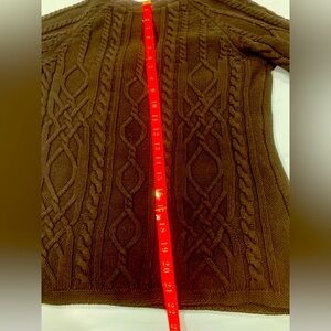 Black Cable Knit Sweater